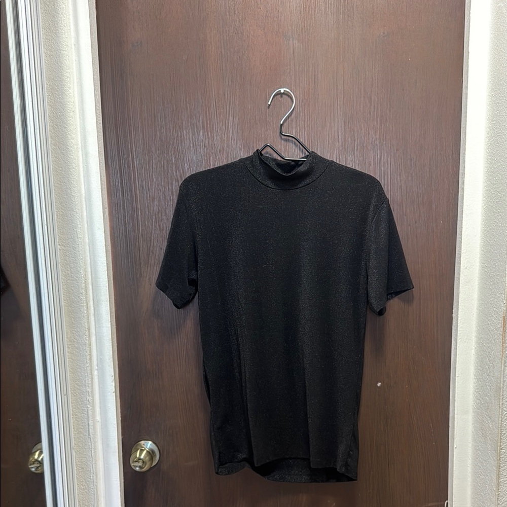 Zara Black Short Sleeve Tee